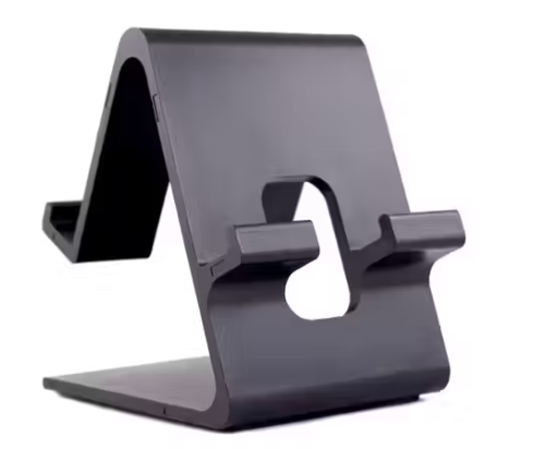 Premium Aluminum Mobile &amp; Tablet Desk Stand – Foldable Phone Holder