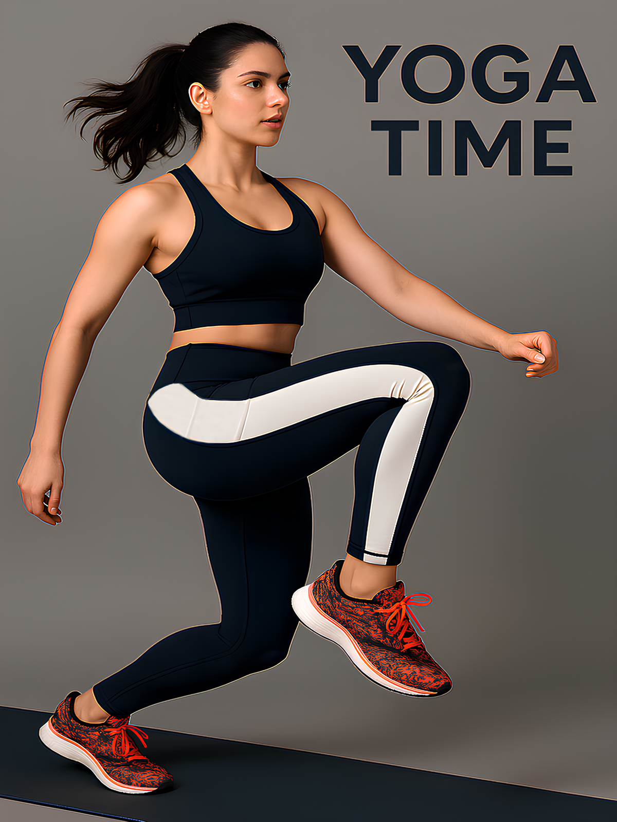 WUGO:: High-Performance Gym Leggings for Women | Stretchable Yoga Pants | Premium Comfortable Sportswear for Girls | Perfect for Cardio, Gym & Yoga Activities