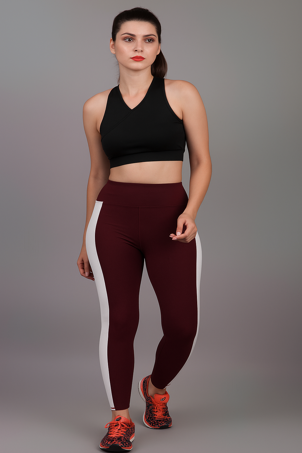 WUGO:: Flexible & Breathable Yoga Leggings for Women | Ultra-Soft Gym Pants | Comfortable Sportswear for Girls | Perfect for Workout, Running & Fitness Sessions