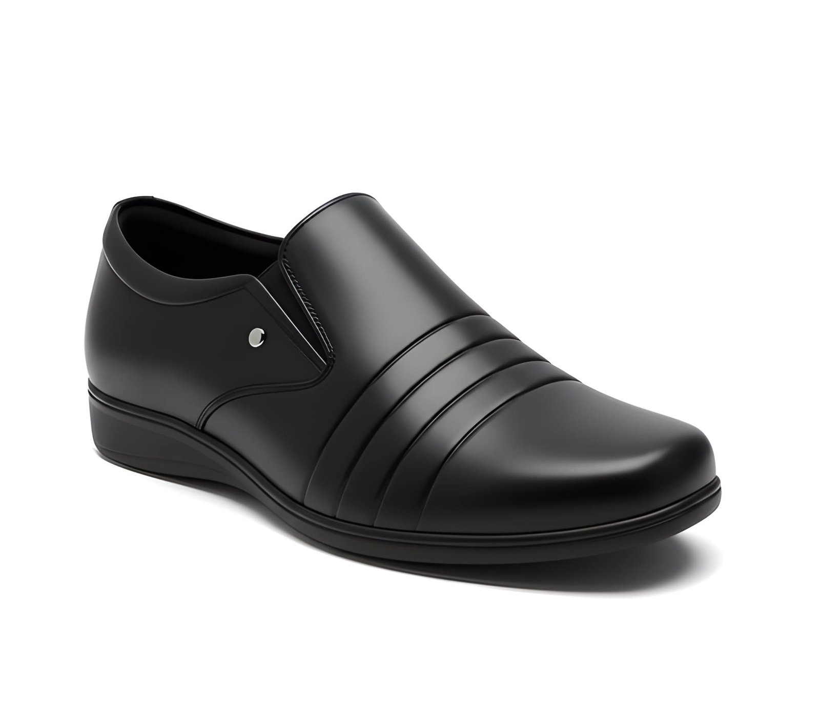 WUGO::Latest Elite Men Formal Shoes| Black Slipo Shoes| Office Shoes For Men's & Boys