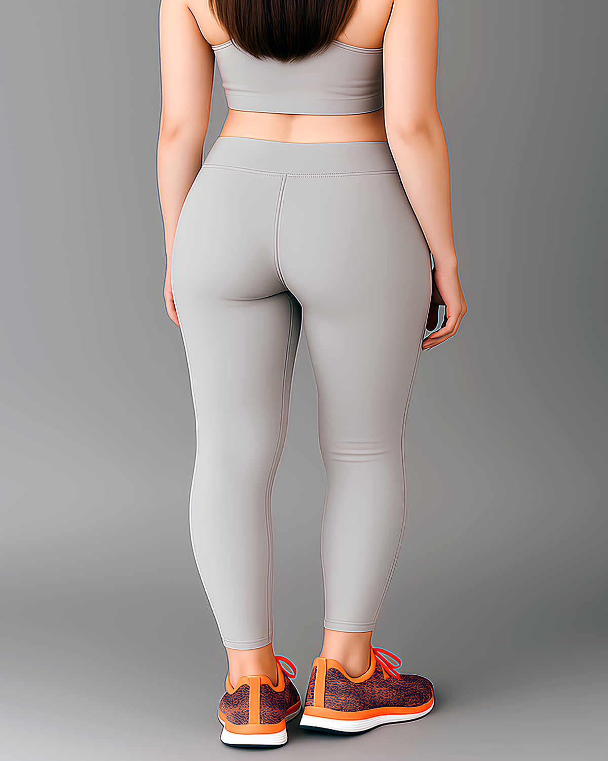WUGO:: Trendy & Lightweight Sports Leggings for Women | Flexible Yoga Pants | Premium Gym Wear for Girls | Perfect Fit for Fitness, Exercise & Running Sessions
