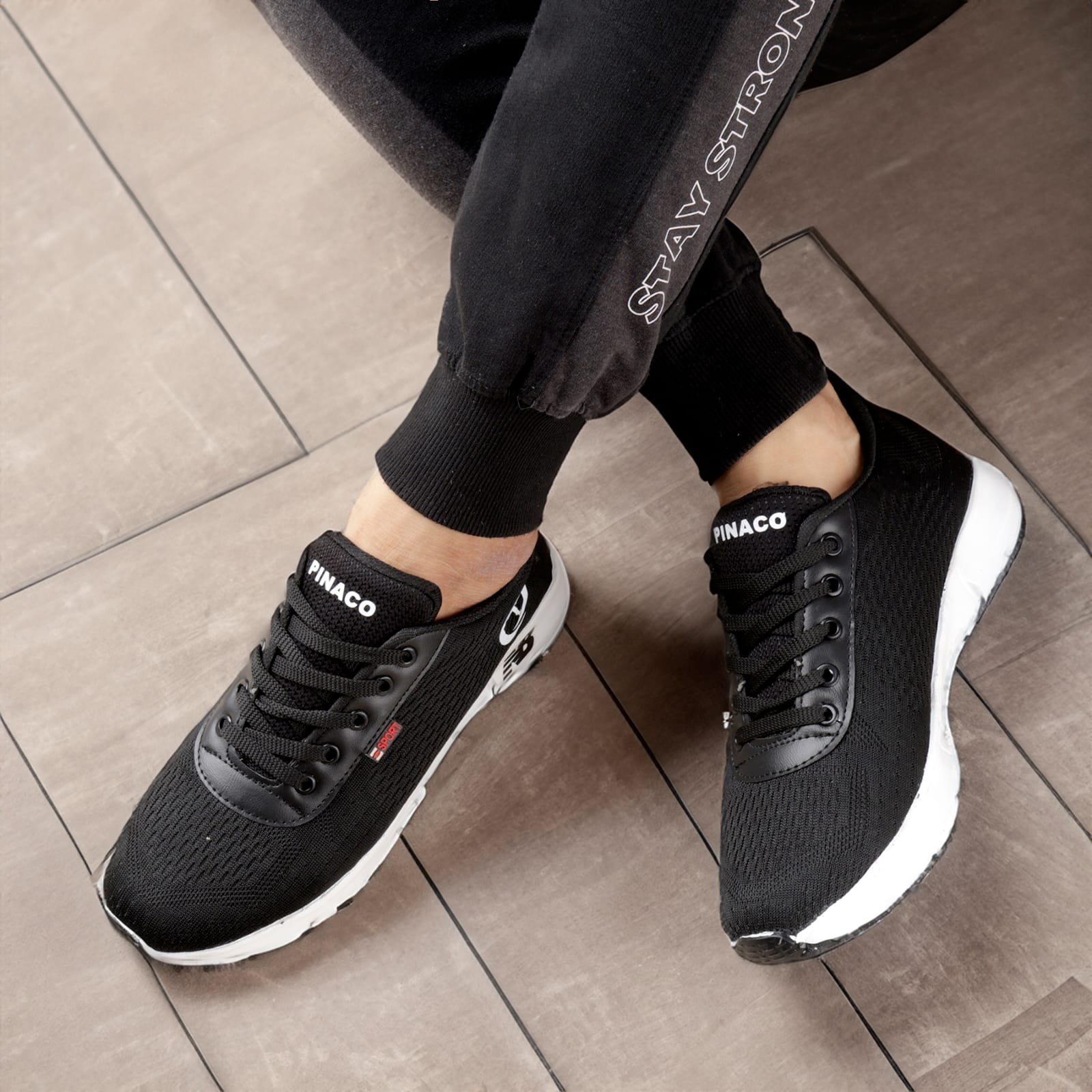Latest Stylish Men Casual Sport Shoes – Lightweight Breathable Mesh Lace-Up Running & Walking Shoes for Daily Wear, Gym & Outdoor Use