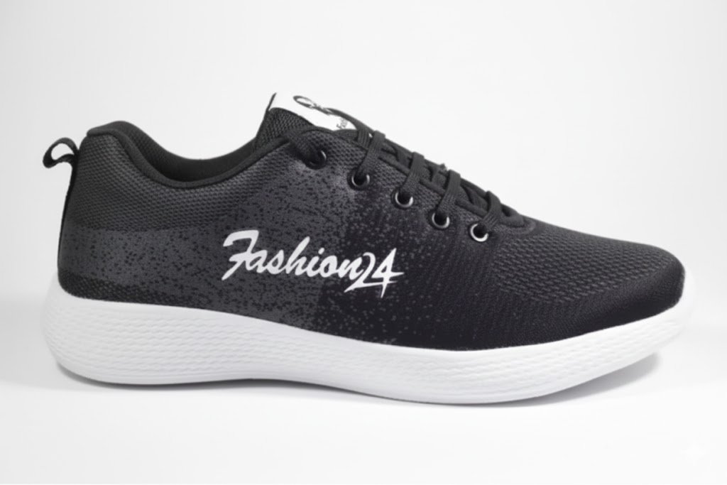 Latest Stylish Men Casual Navt Sport Shoes & Sneakers – Lightweight Breathable Mesh Lace-Up Running & Walking Shoes for Daily Wear, Gym & Outdoor Use