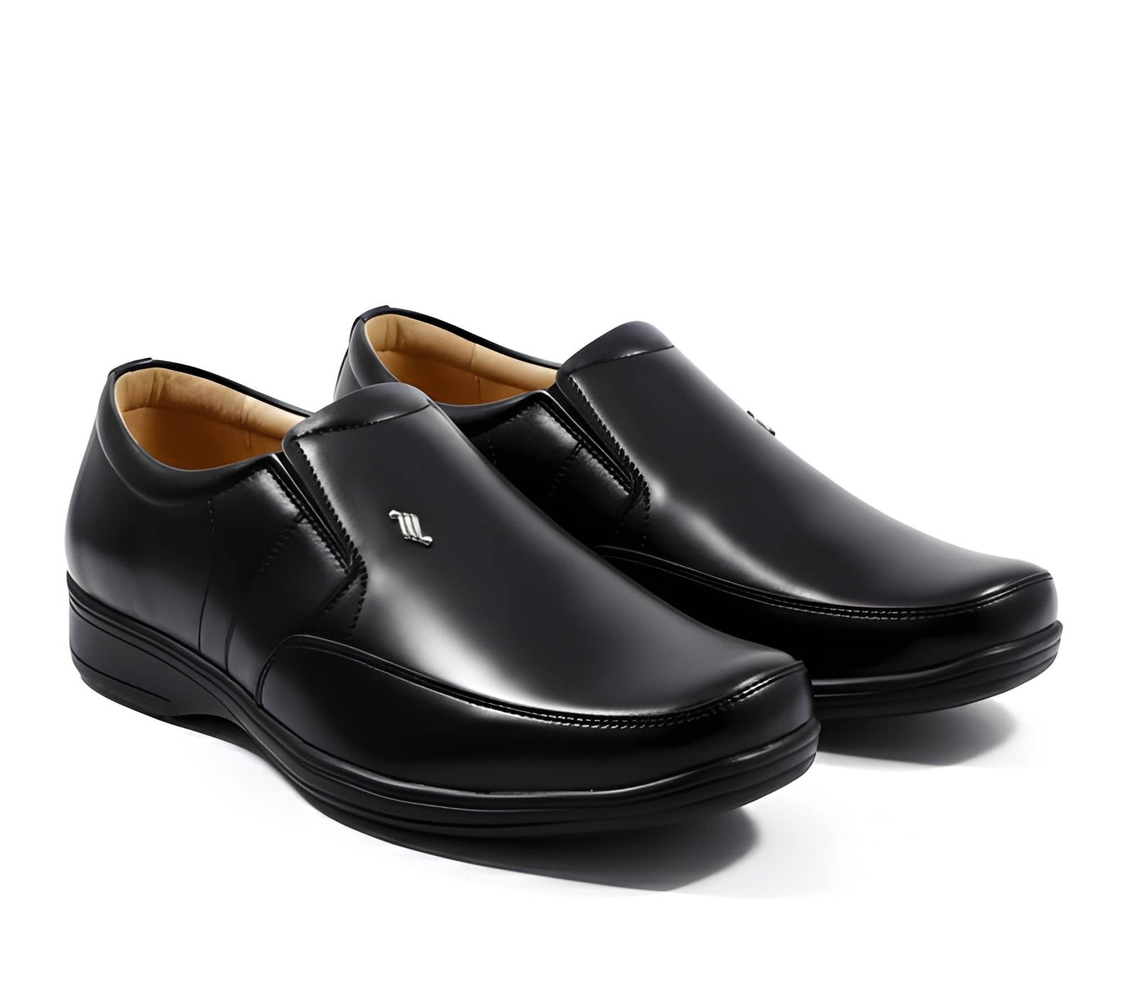 WUGO::Latest Elite Men Formal Shoes| Black Slipon Shoes| Office Shoes For Men's & Boys