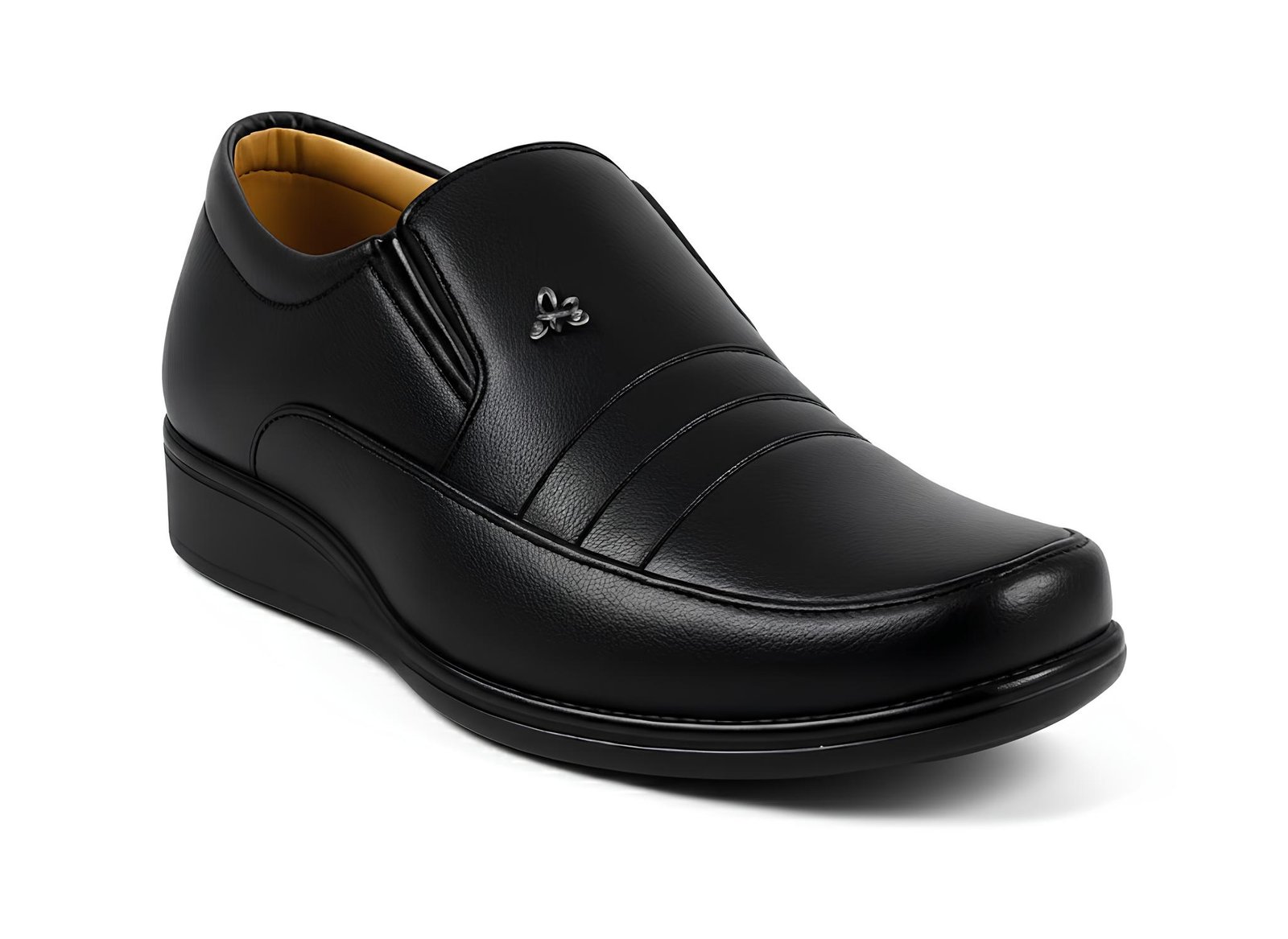 WUGO::Latest Fashionable Men Formal Black Color Shoes|Office Shoes|Outdoor Shoes|Business Shoes For Men's & Boys
