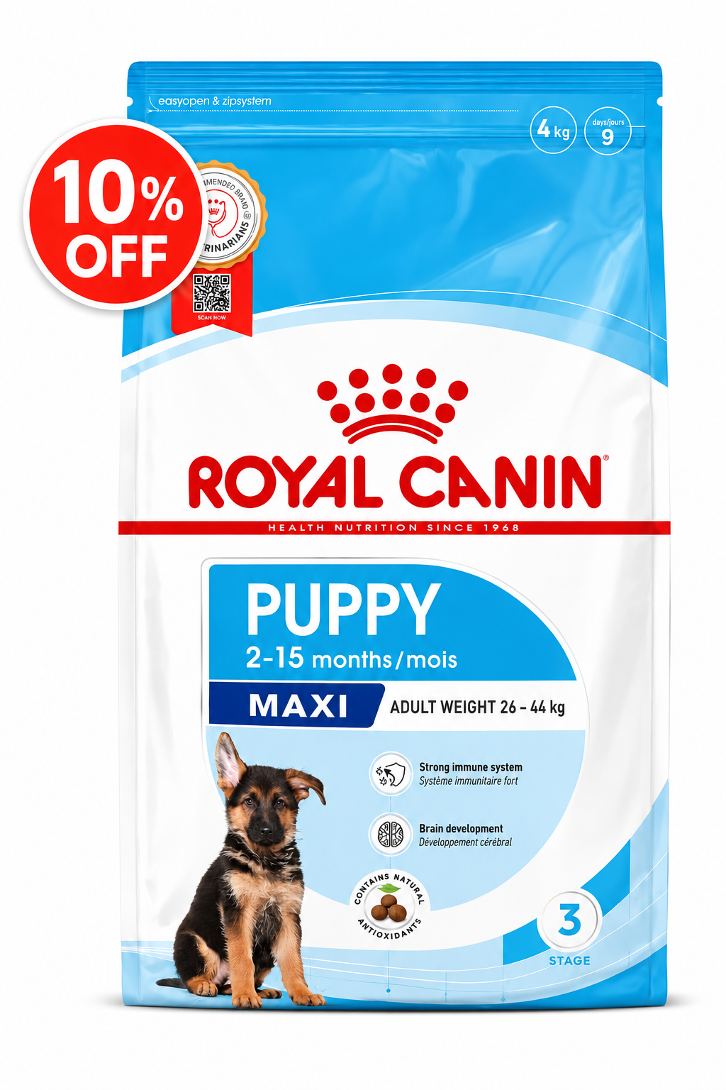 Royal canin puppy maxi 4kg