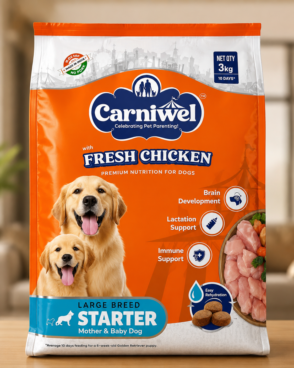 Carniwell fresh chicken starter 3kg