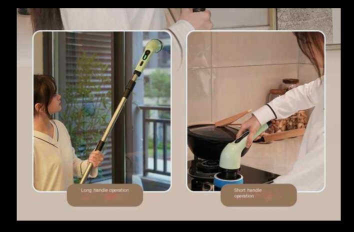 9in1 Electric Scrubber Cleaning brush