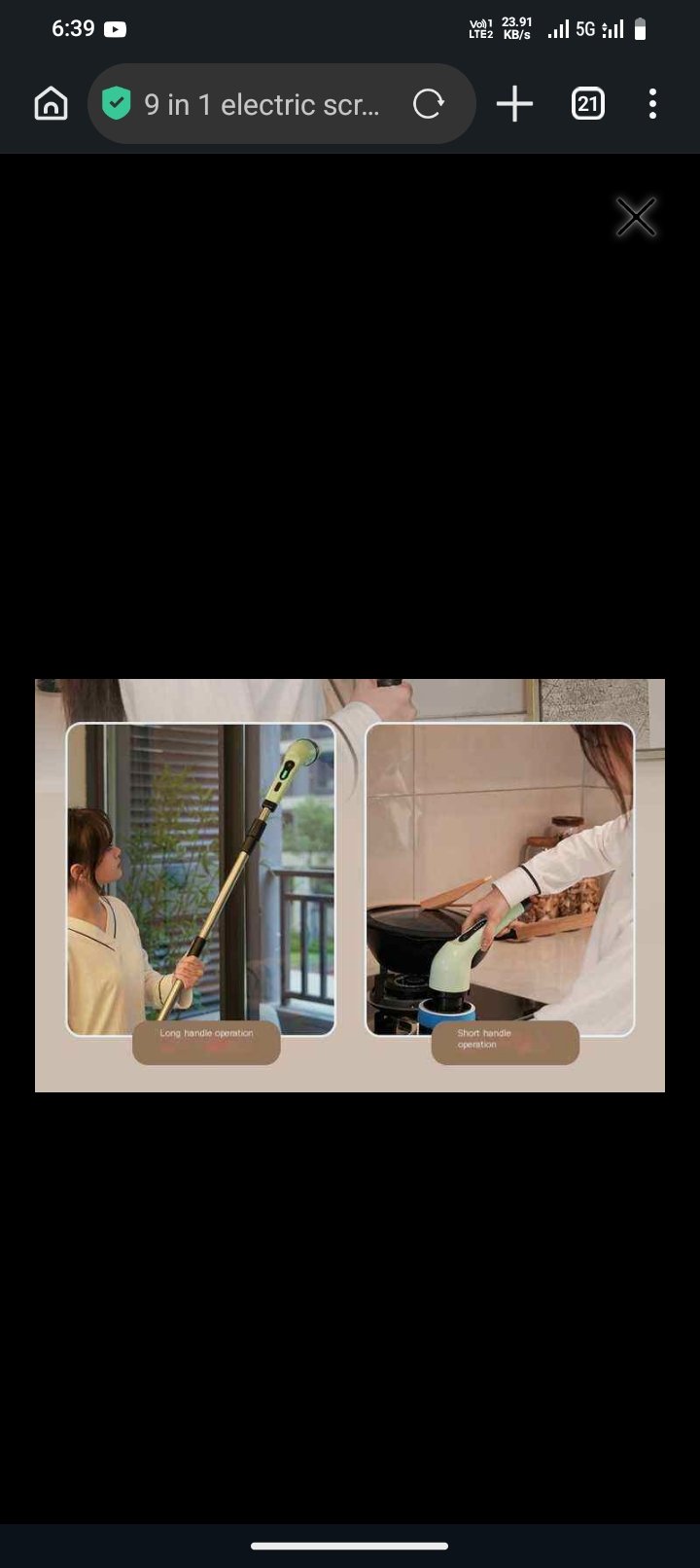 9in1 Electric Scrubber Cleaning brush