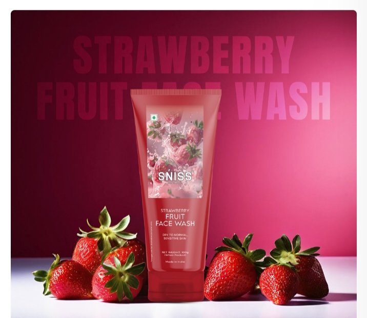 STRAWBERRY FACE WASH (buy one get one free)