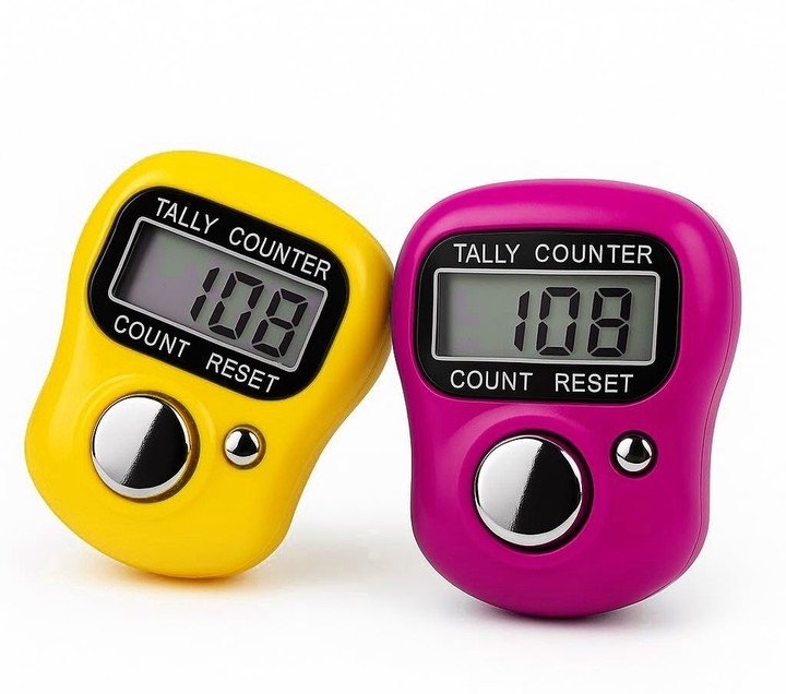Digital Electronic Tally Counter | Finger Hand Counter | Multicolor